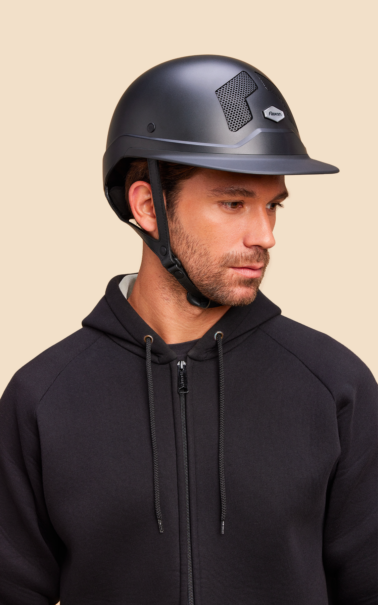 casque d'équitation armet dark homme